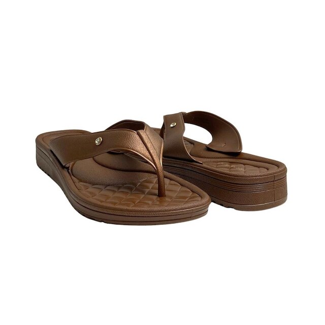 Chinelo Terra e Água Feminino200001T Marrom