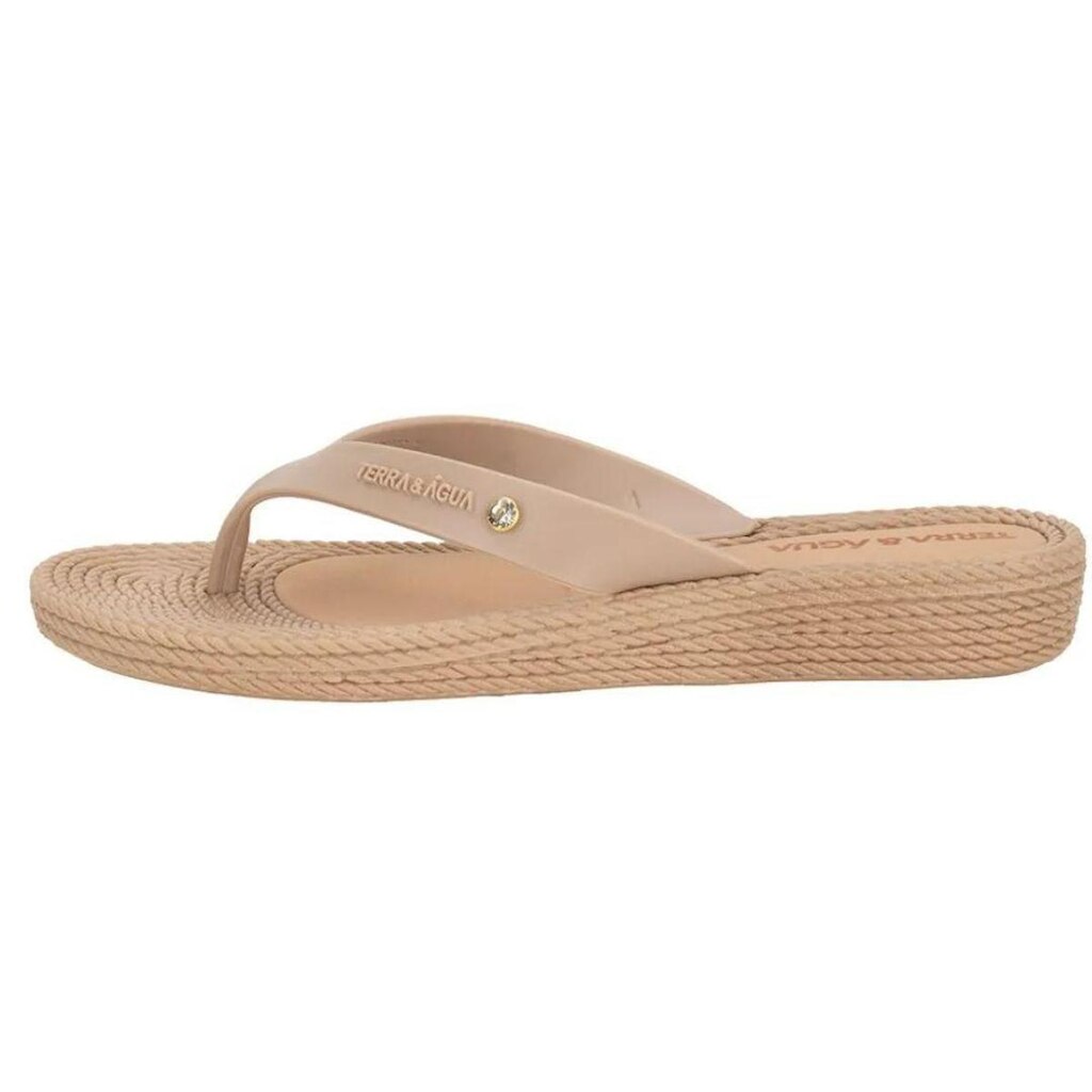 Chinelo Terra e Agua Taupe Feminino Original A010.210012