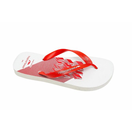 Chinelo Tropical Brasil Frases Flip Flop Unissex