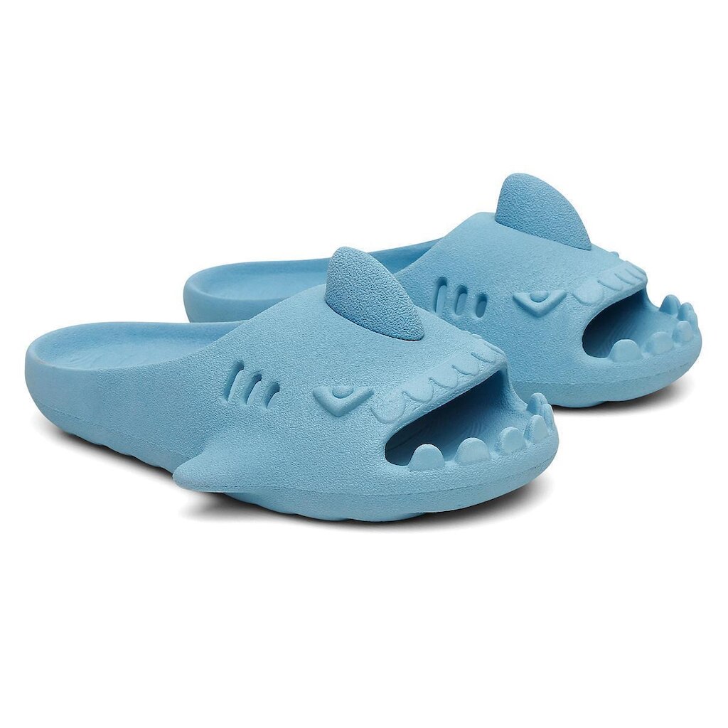 Chinelo Tubarão Infantil Confortável Praia e Piscina