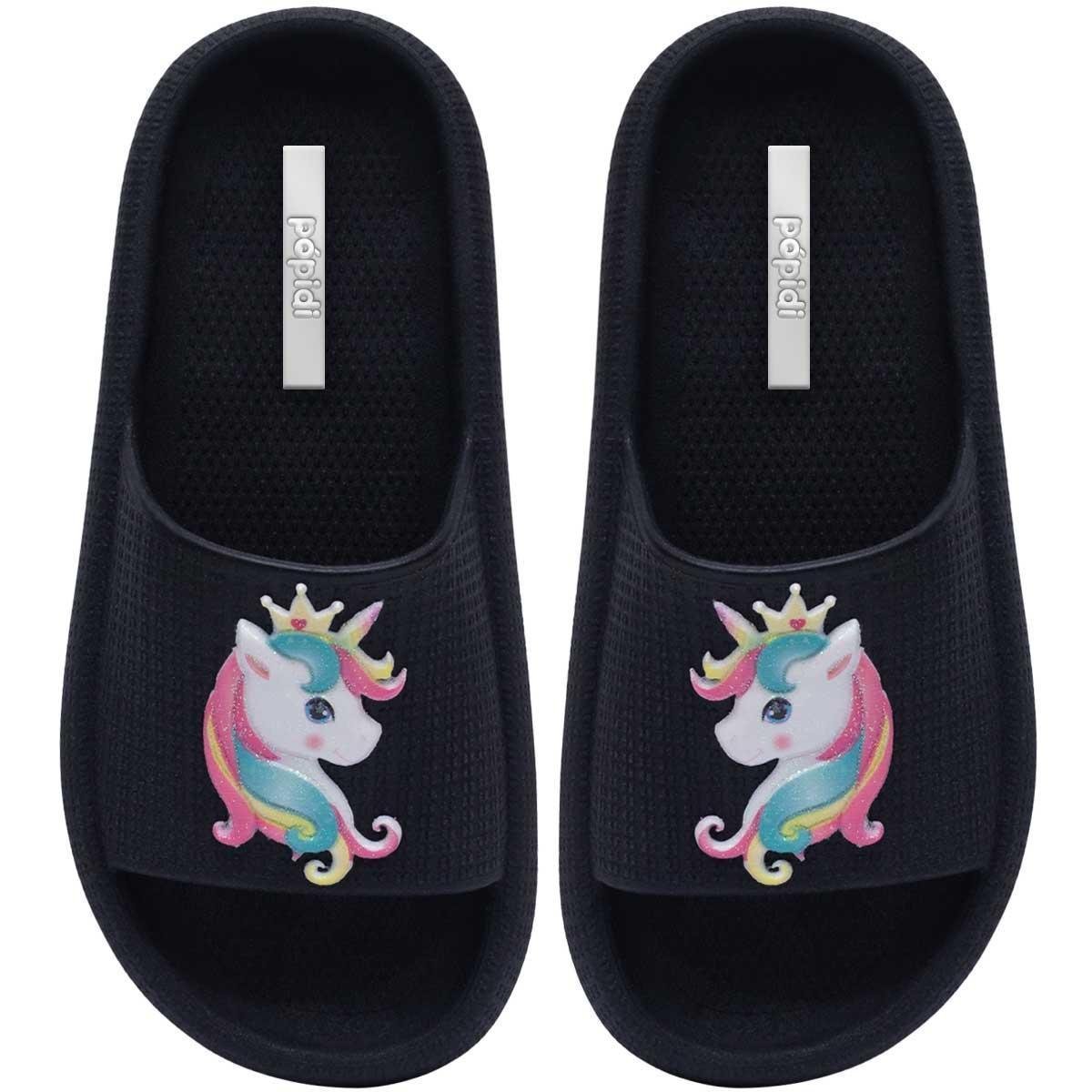 Chinelo Unicórnio Infantil Menina Sandália Moda Nuvem 12.53 Menor preço em Chinelo Unicórnio Infantil Menina Sandália Moda Nuvem 12.53