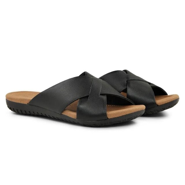 Chinelo Usaflex Feminino Slide Salto Plataforma R1853