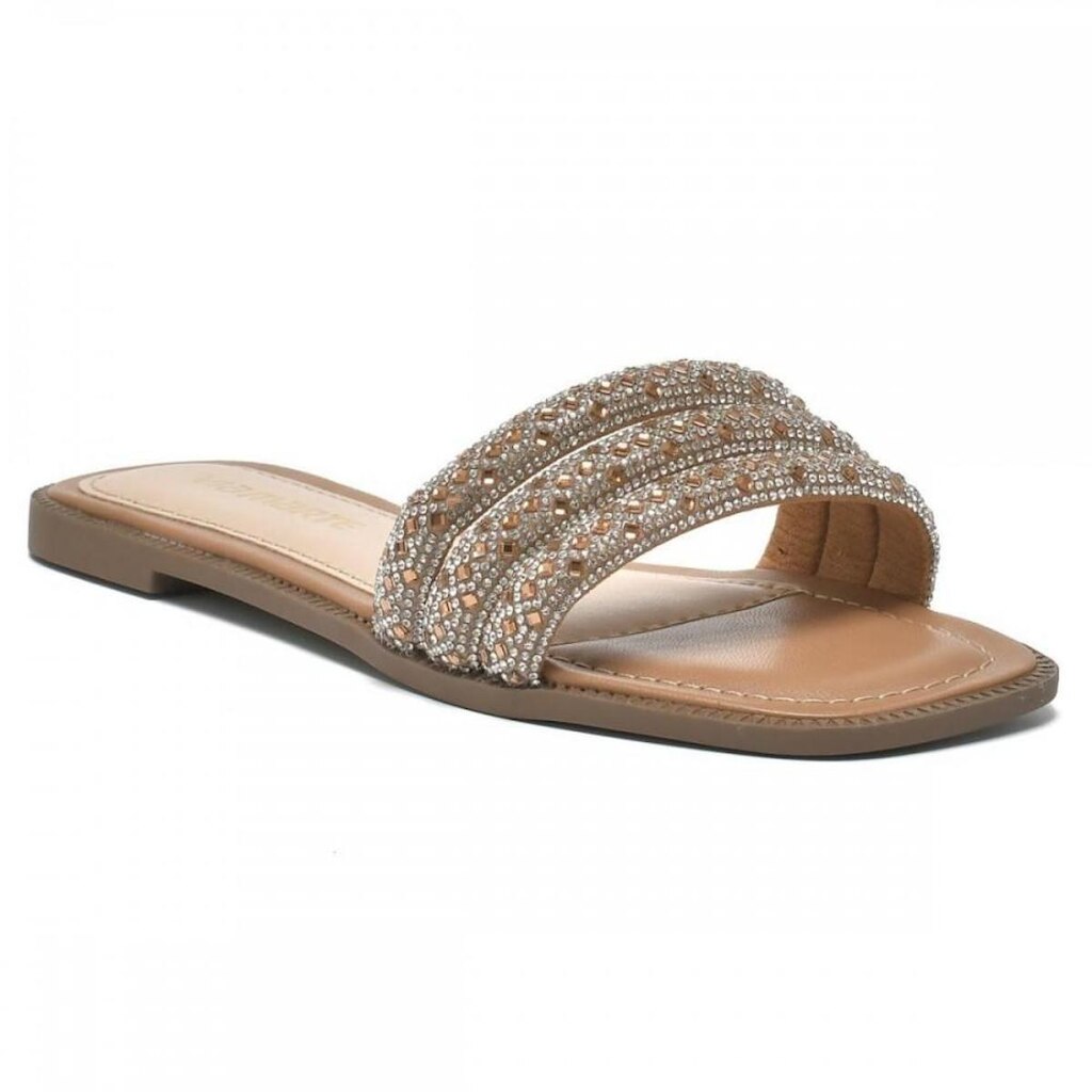 Chinelo Via Marte 291-006-02 Rasteira Slide Feminino