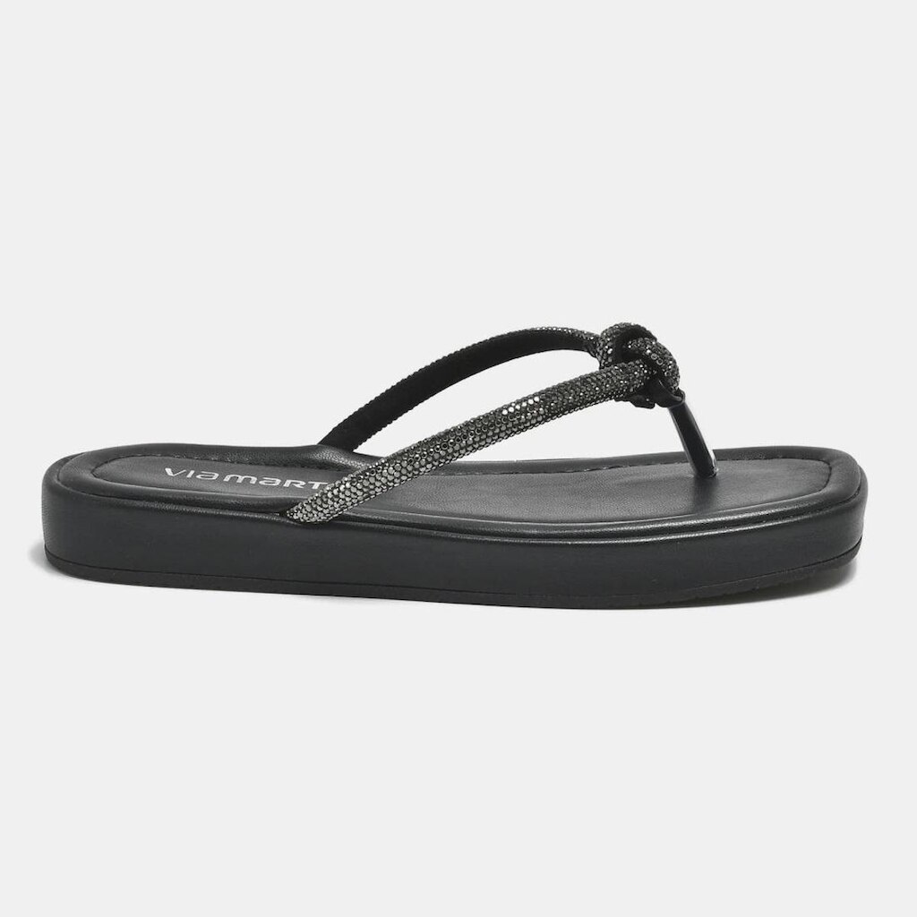 Chinelo Via Marte Brilho Feminino