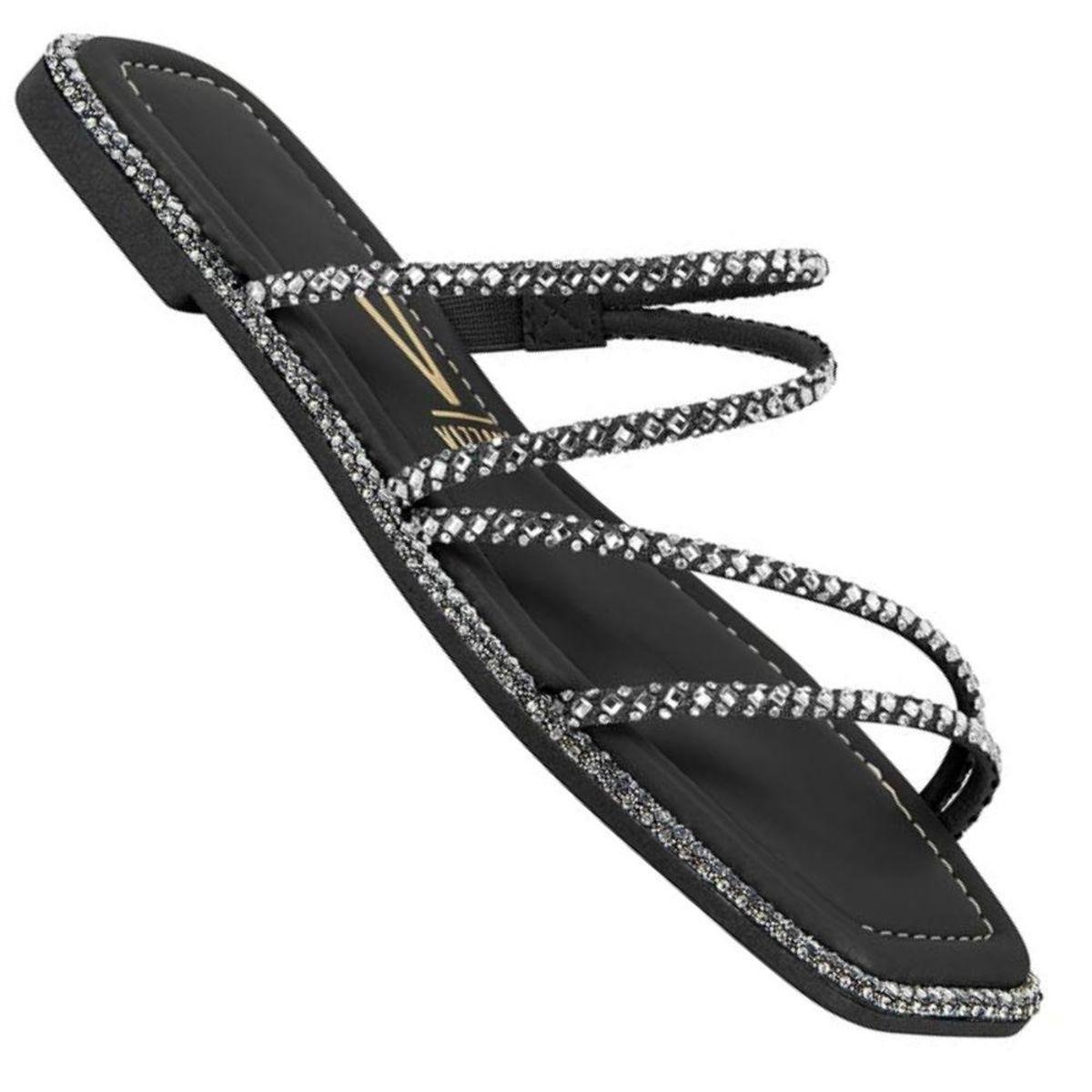 Chinelo Vizzano 6468.209 Feminino - Preto Menor preço em Chinelo Vizzano 6468.209 Feminino - Preto
