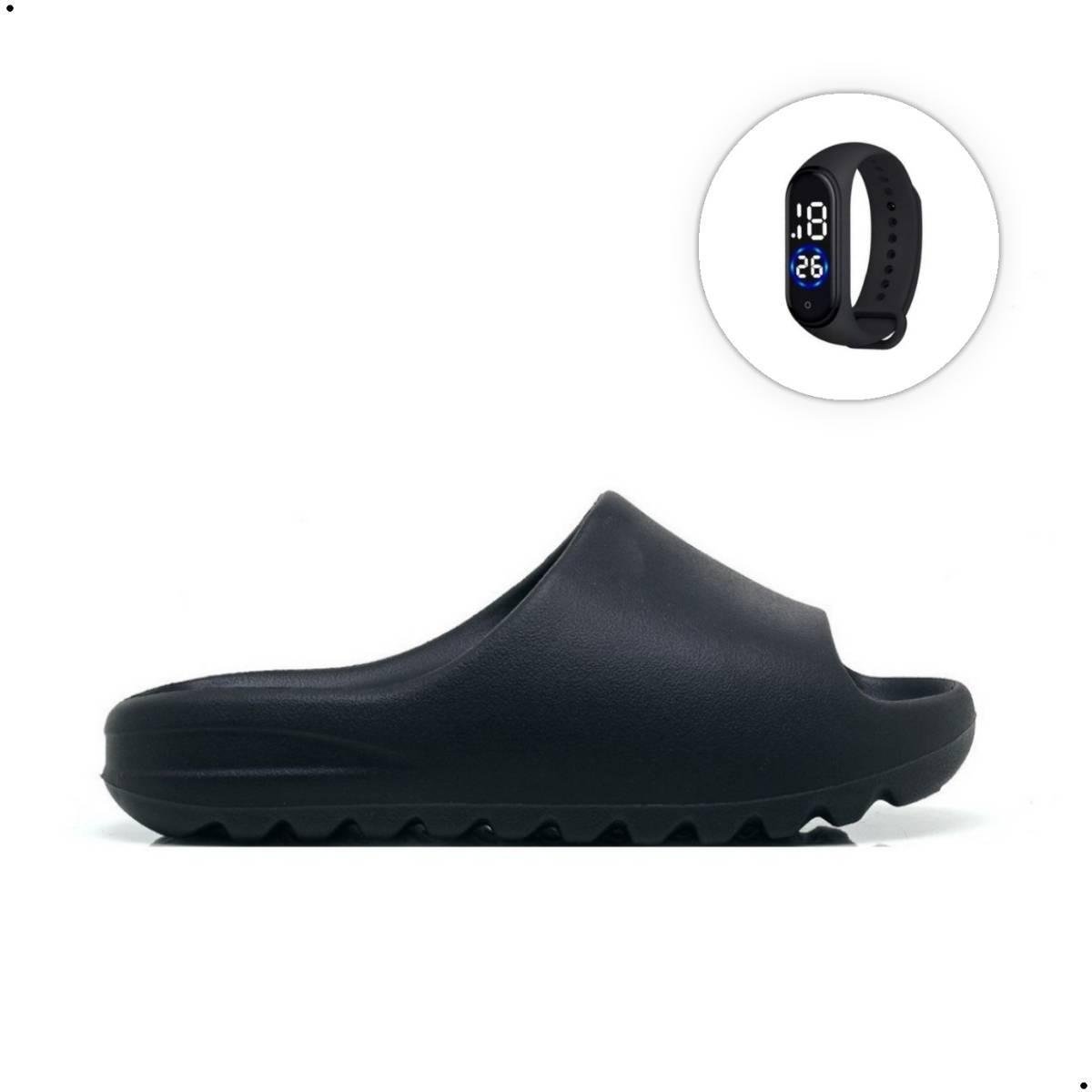 Chinelo Yeezy Nuvem Slide Sandália Nuvem 100% EVA Macio Menor preço em Chinelo Yeezy Nuvem Slide Sandália Nuvem 100% EVA Macio