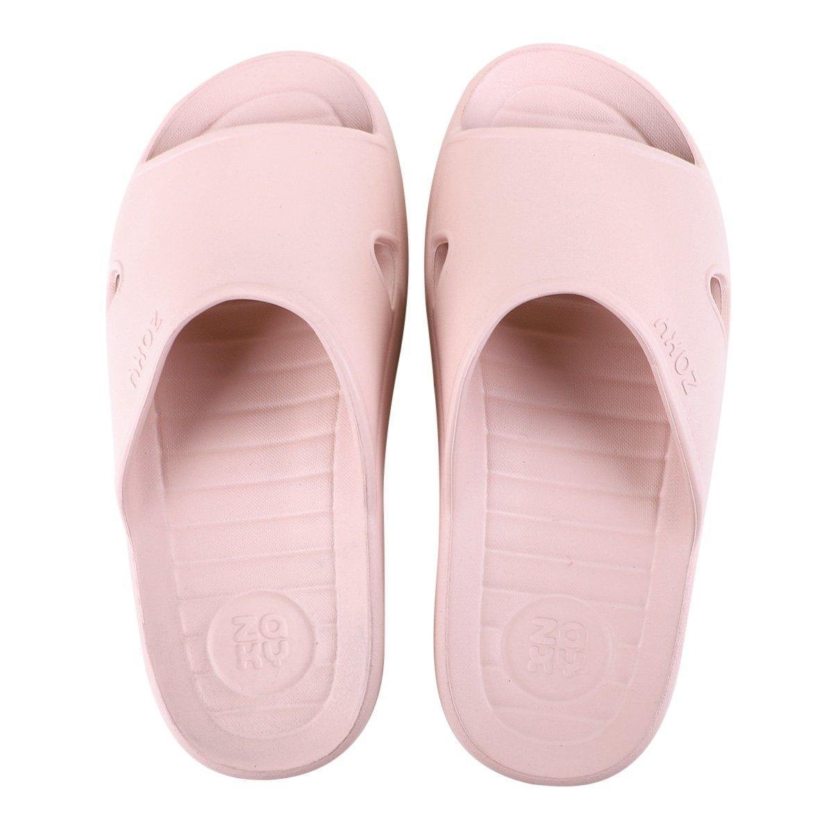 Chinelo Zaxy Slide Feminino - Rosa Menor preço em Chinelo Zaxy Slide Feminino - Rosa