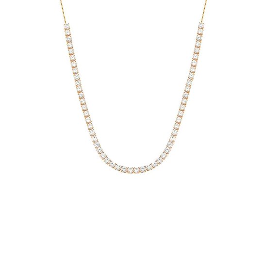 Chocker Folheado a Ouro Ania Store Hayley - Dourado