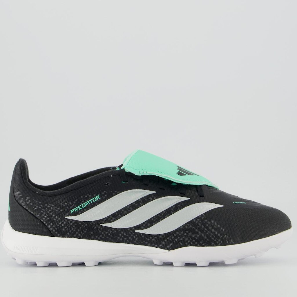 Chuteira Adidas Predator League Society Lin Juvenil Preta