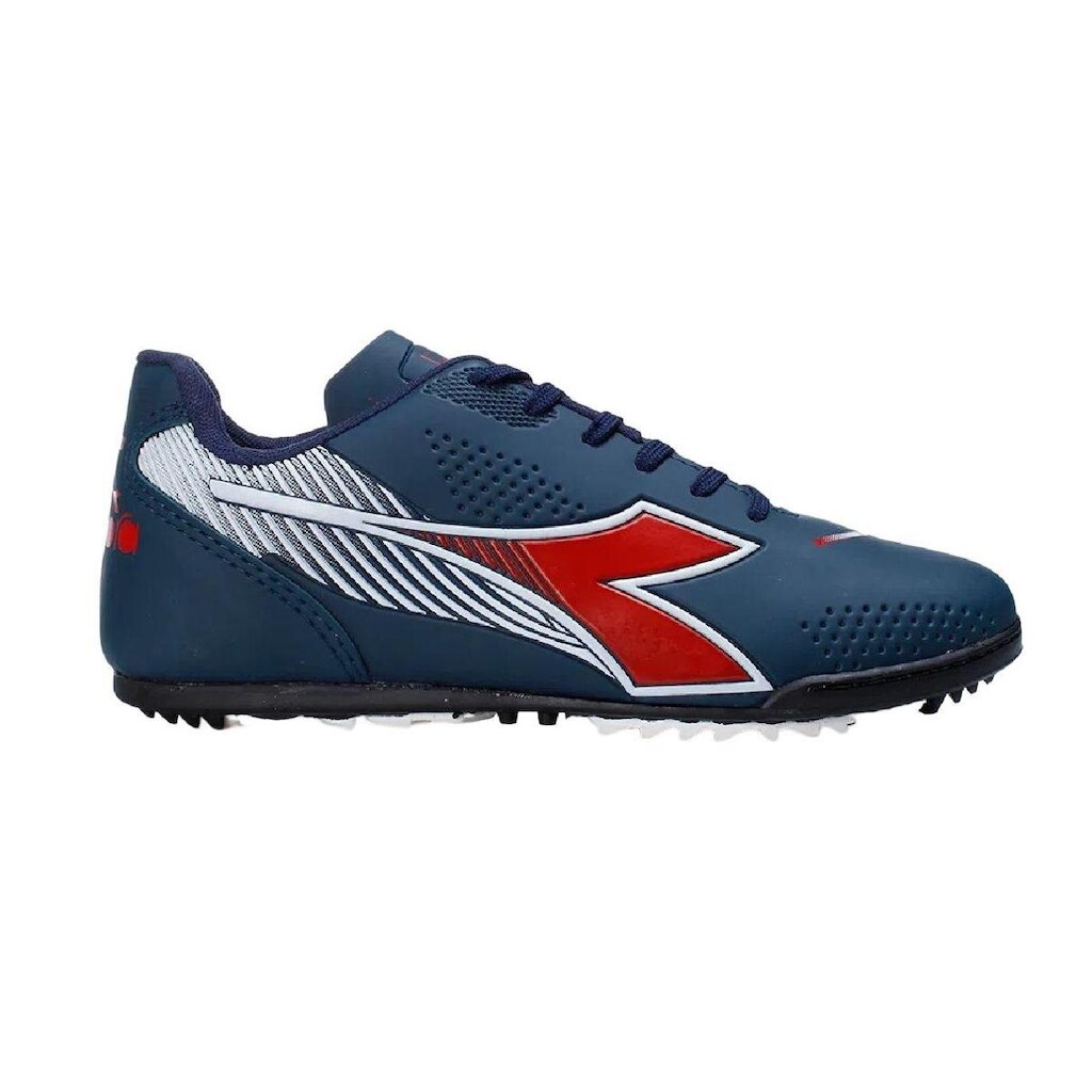 Chuteira Diadora Society Mondiale Alemanha Masculino - Marinho e Vermelho