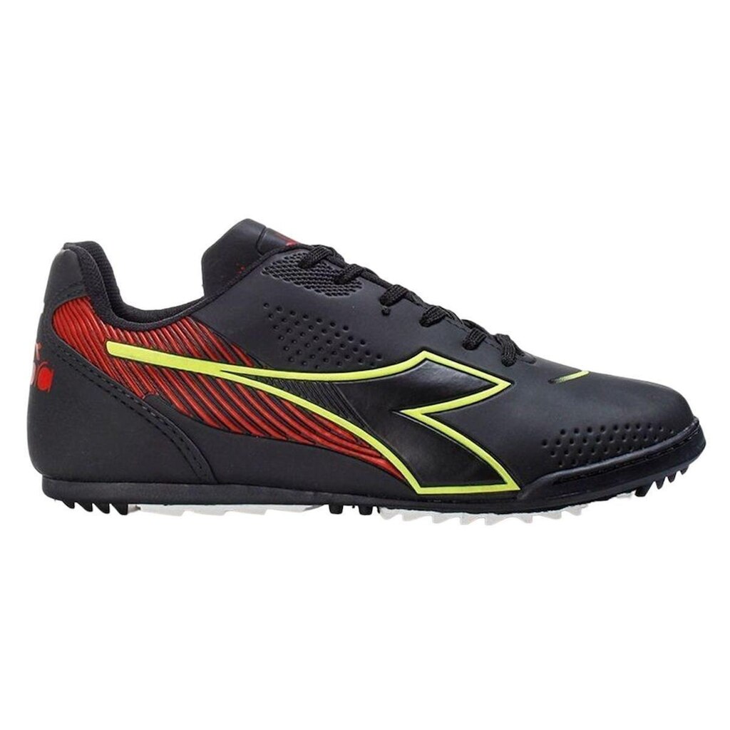 Chuteira Diadora Society Mondiale Alemanha Masculino - Preto e Vermelho