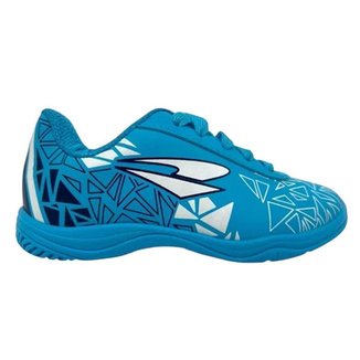 Chuteira Futsal Dray Drayzinho Infantil - Azul 25