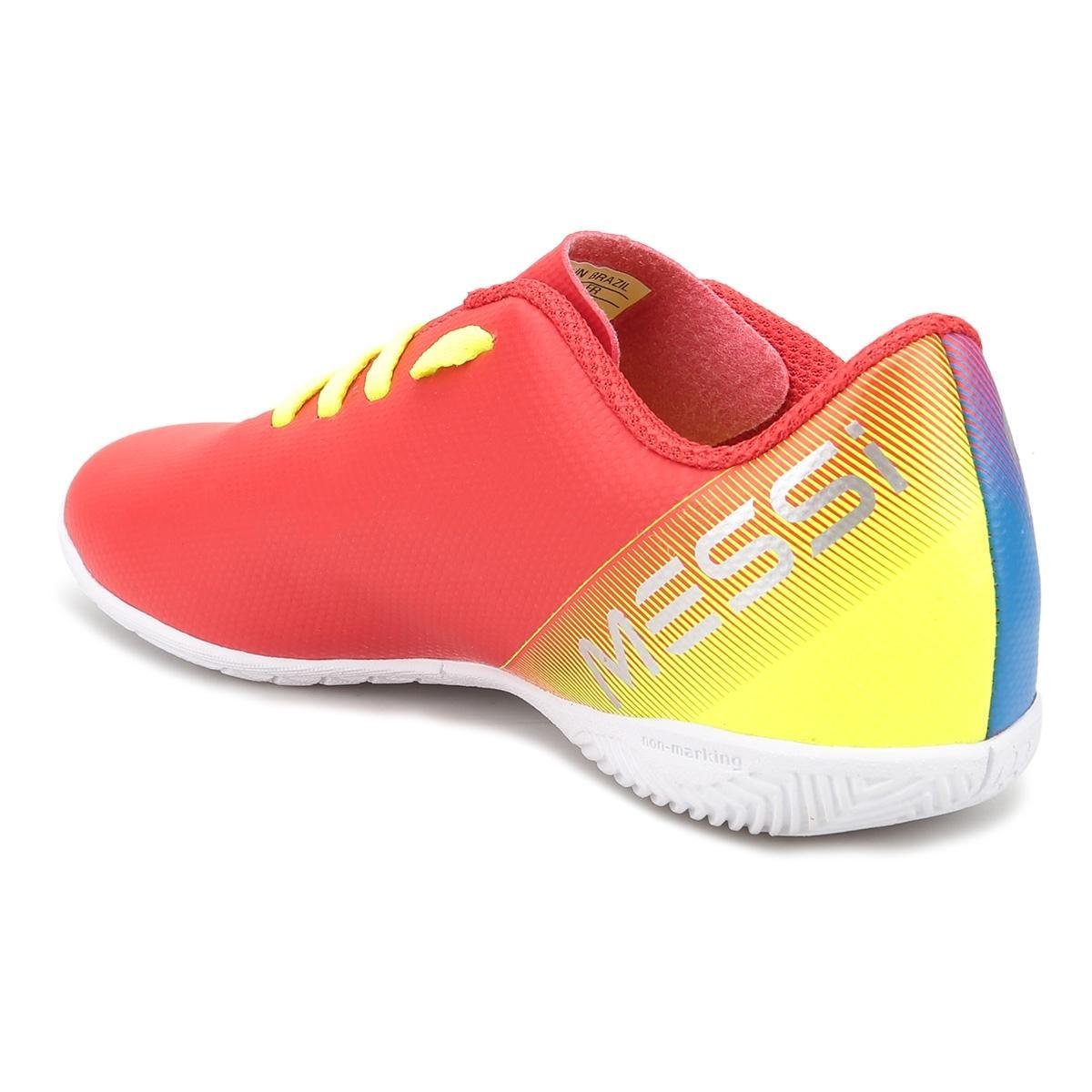 chuteira futsal infantil messi