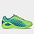 Chuteira Futsal Infantil Topper Forza IV - Verde+Azul