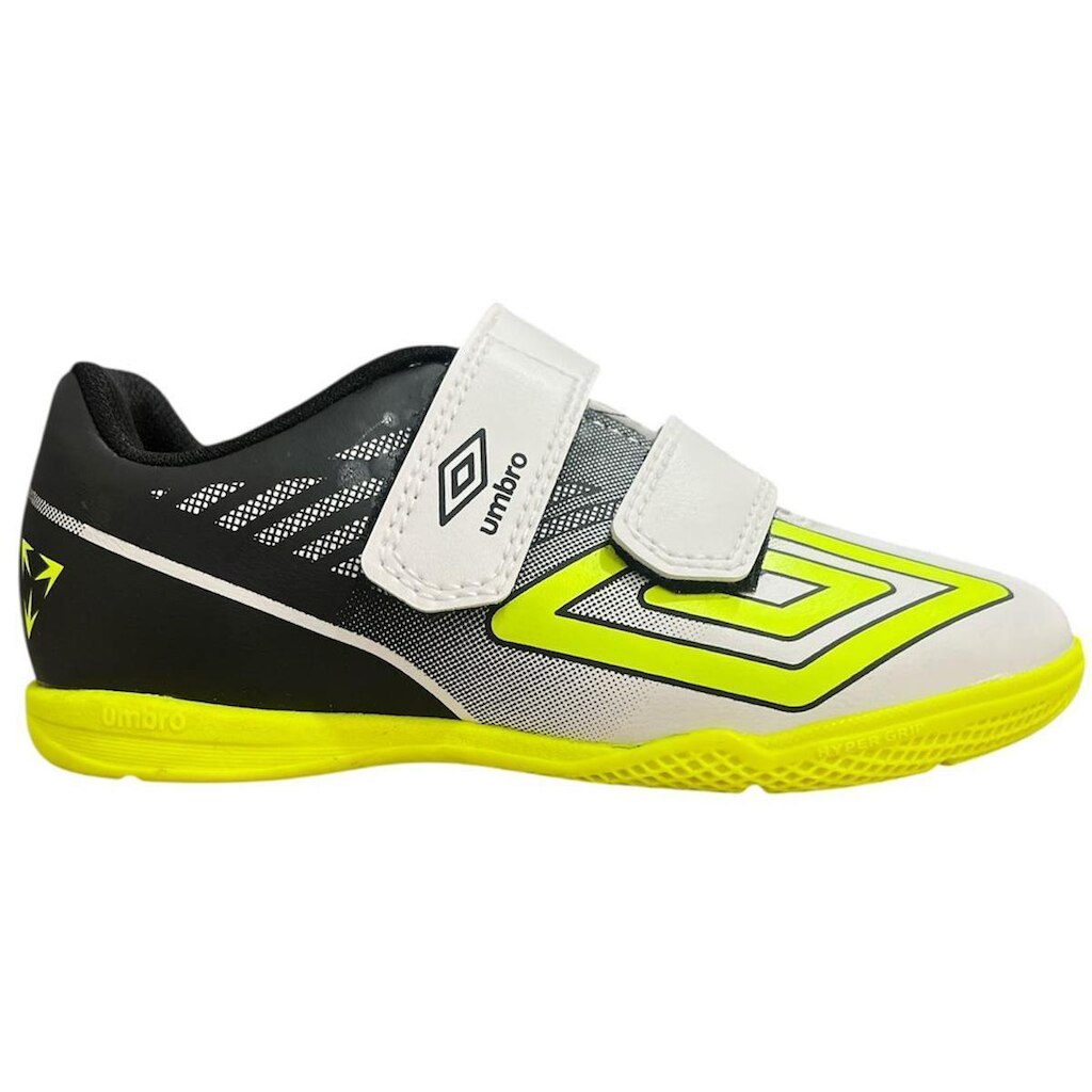 Chuteira Futsal Umbro Velocita Kids Infantil Branco