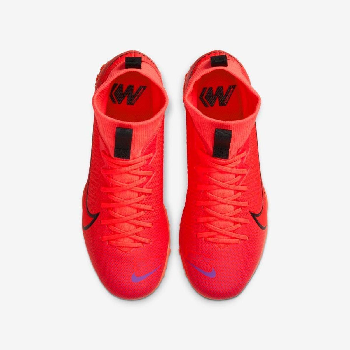 chuteira nike mercurial superfly 7 vermelha