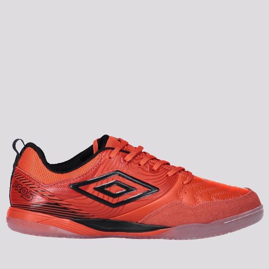 Pro Vermelho Chuteira Umbro Pro V Futsal Laranja Zattini