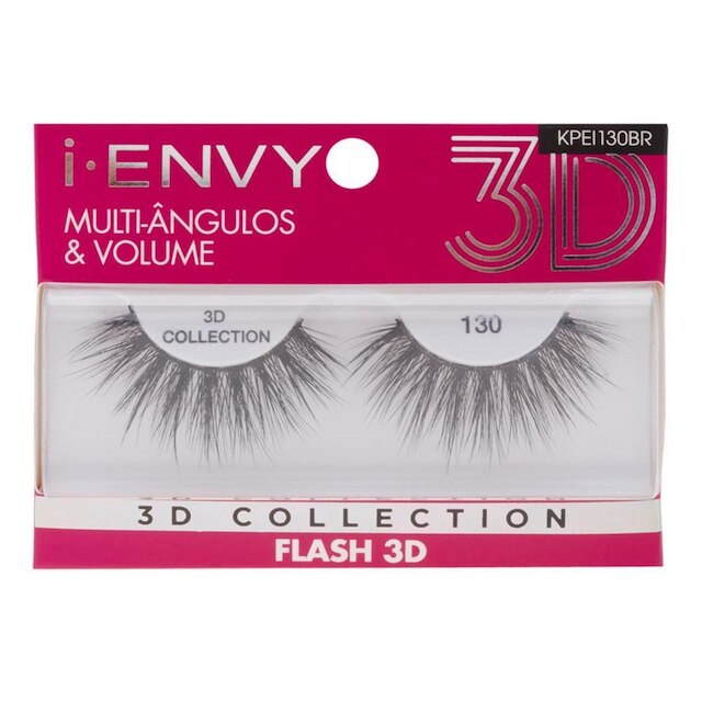 Cílios Postiços Kiss NY I-Envy – 3D Collection 130