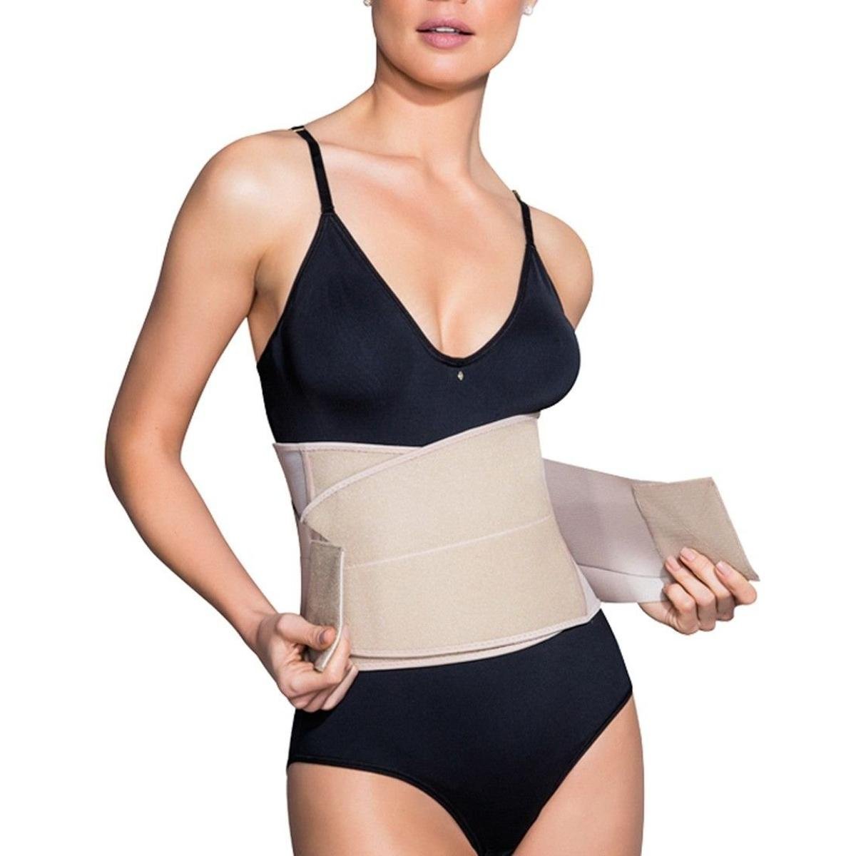 Cinta Modeladora Faixa Abdominal Emagrecedora Doctor Secret - Bege Menor preço em Cinta Modeladora Faixa Abdominal Emagrecedora Doctor Secret - Bege