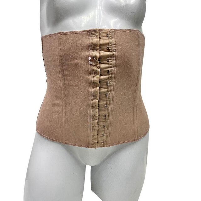 Cinta Moderna Slim Form Modeladora com Colchetes Unissex
