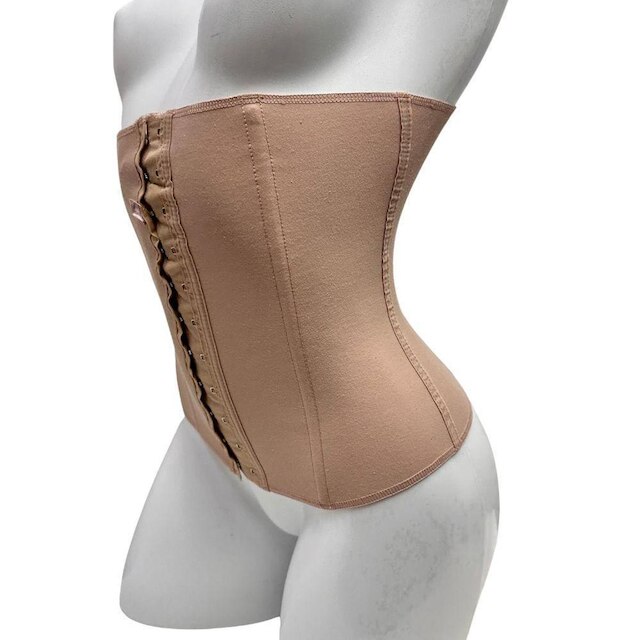 Cinta Moderna Slim Form Modeladora com Colchetes Unissex
