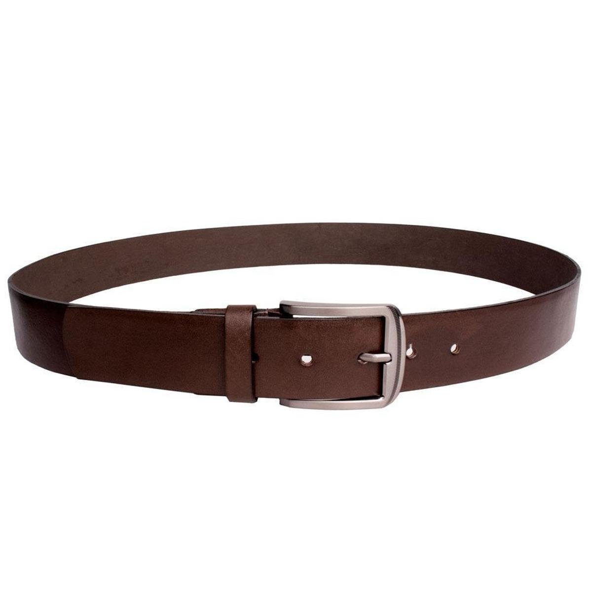 Cinto Casual Masculino Couro Fivela Clássico Moderno - Marrom é boa?