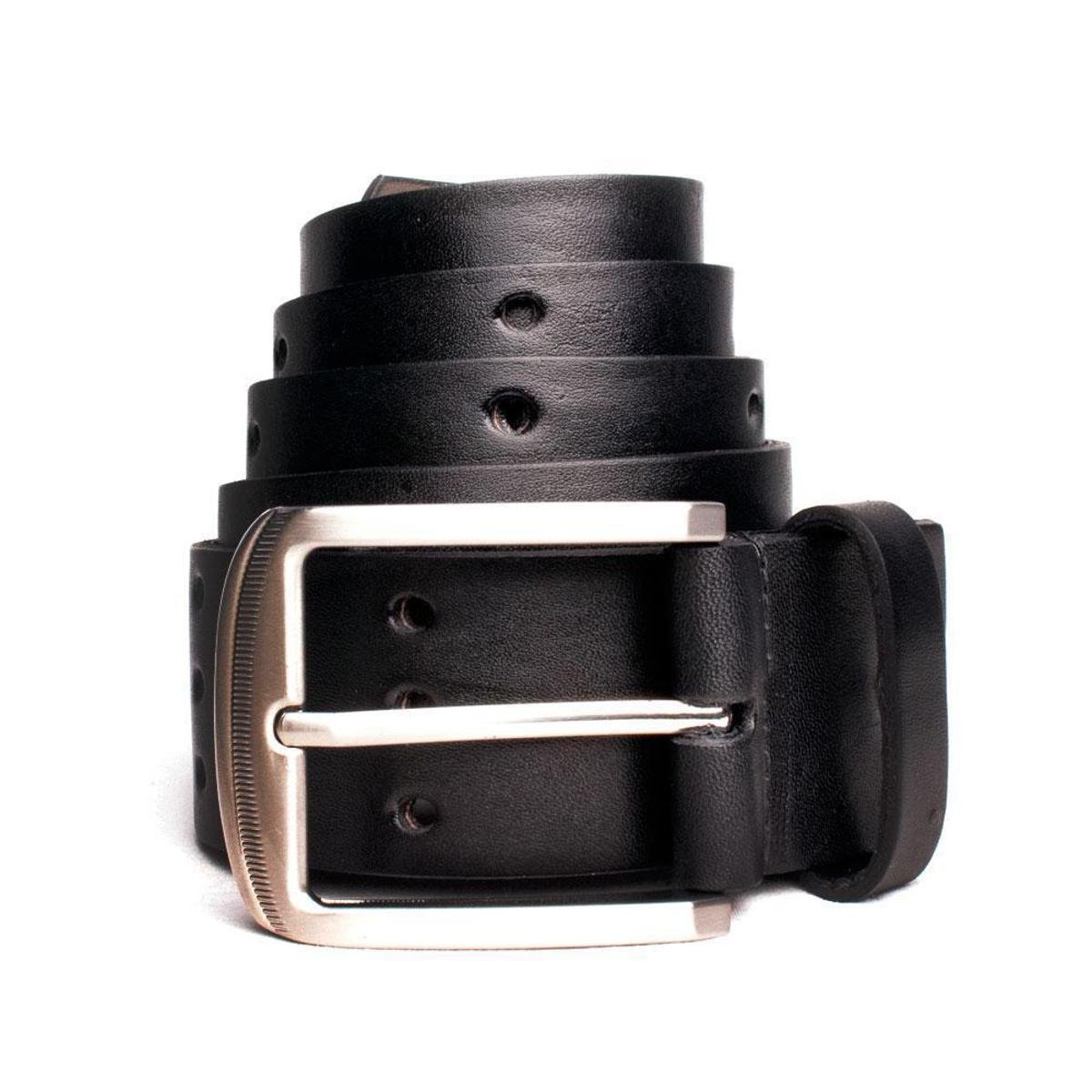 Cinto Couro 40mm Vasado Rock Masculino - Preto Menor preço em Cinto Couro 40mm Vasado Rock Masculino - Preto