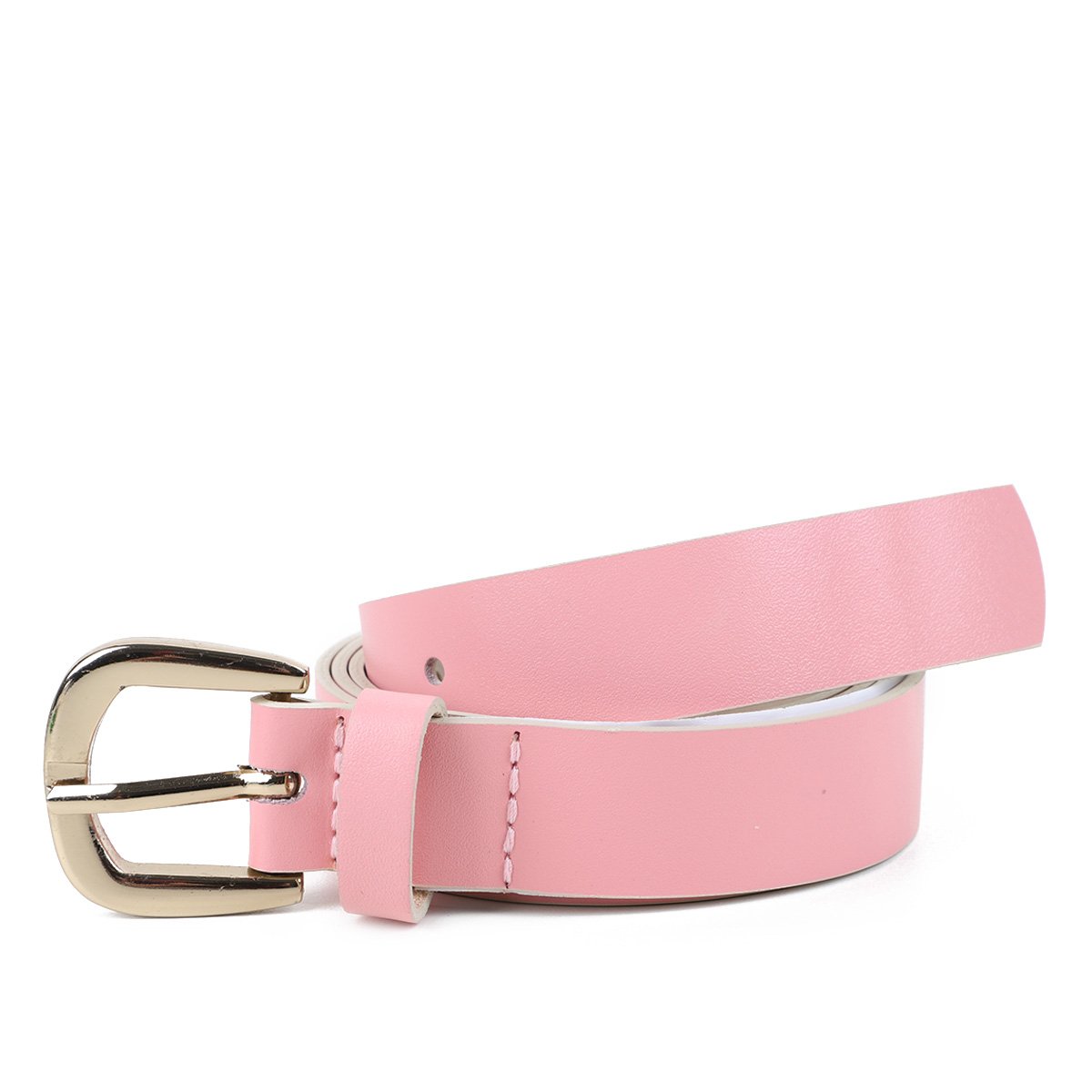 Cinto Couro Shoestock Médio Feminino - Pink Menor preço em Cinto Couro Shoestock Médio Feminino - Pink