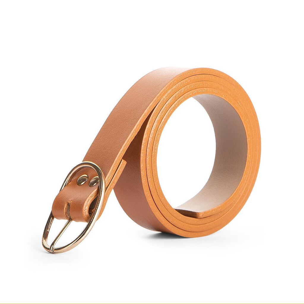 Cinto Dakota de Couro Metalizado Feminino DK307