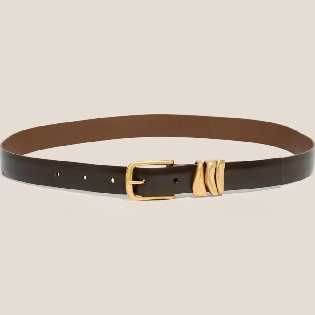 Cinto de Couro Dudalina Jessica Ve27 Feminino