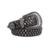 Cinto Feminino Country Brilho Glamour Pedraria - Preto