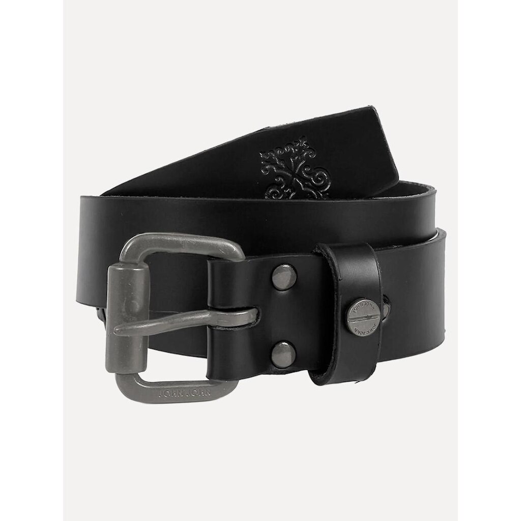 Cinto John John Masculino Liso Basic Preto