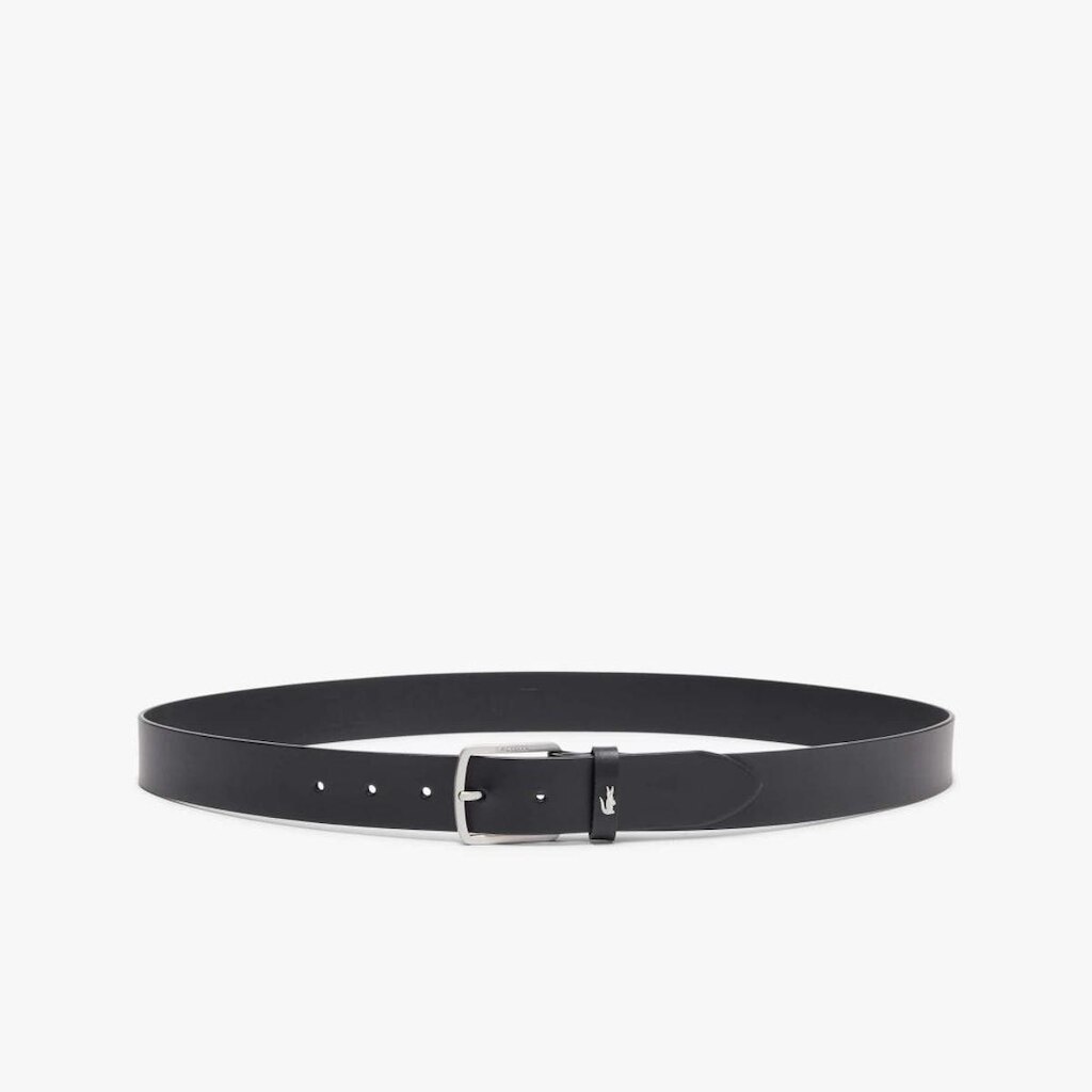 Cinto Lacoste de Couro Liso