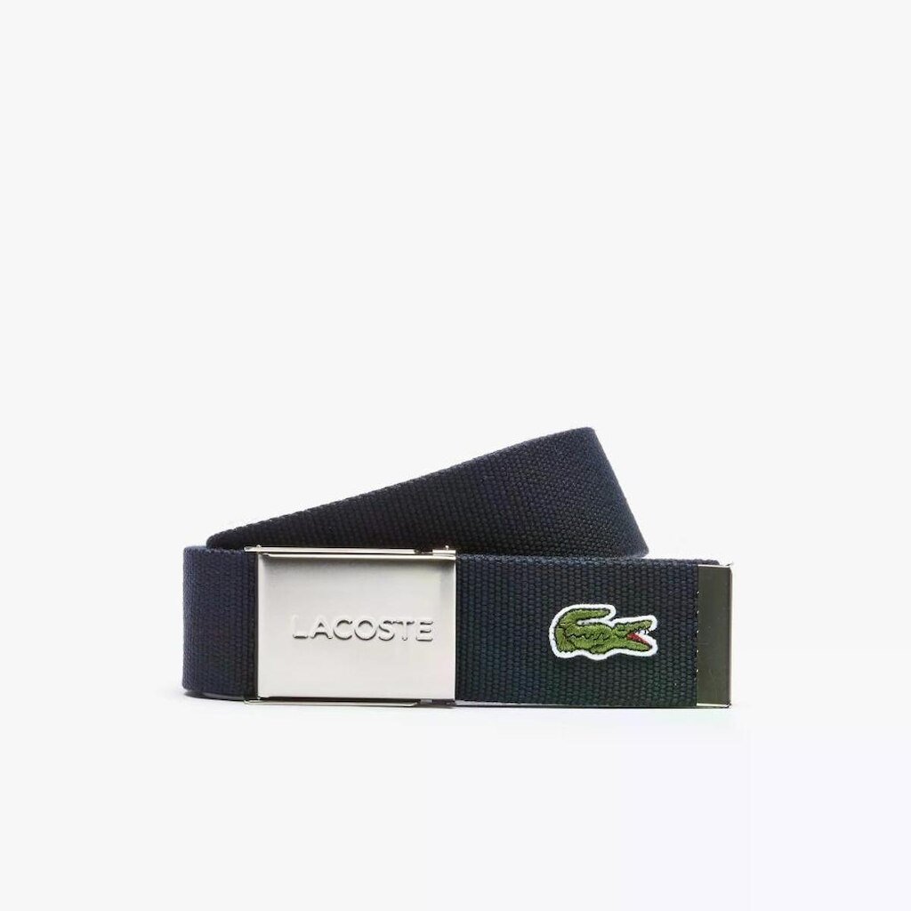 Cinto Lacoste fabricado na França L.12.12 Concept