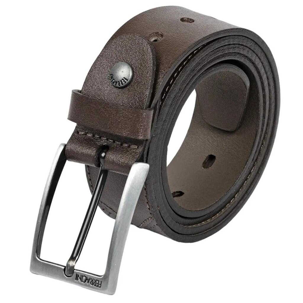Cinto Masculino Casual Social em Couro Ferracini Fc667
