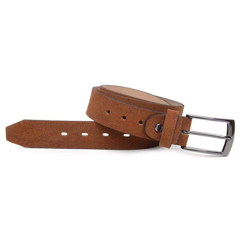 Cinto Masculino Couro Camurca