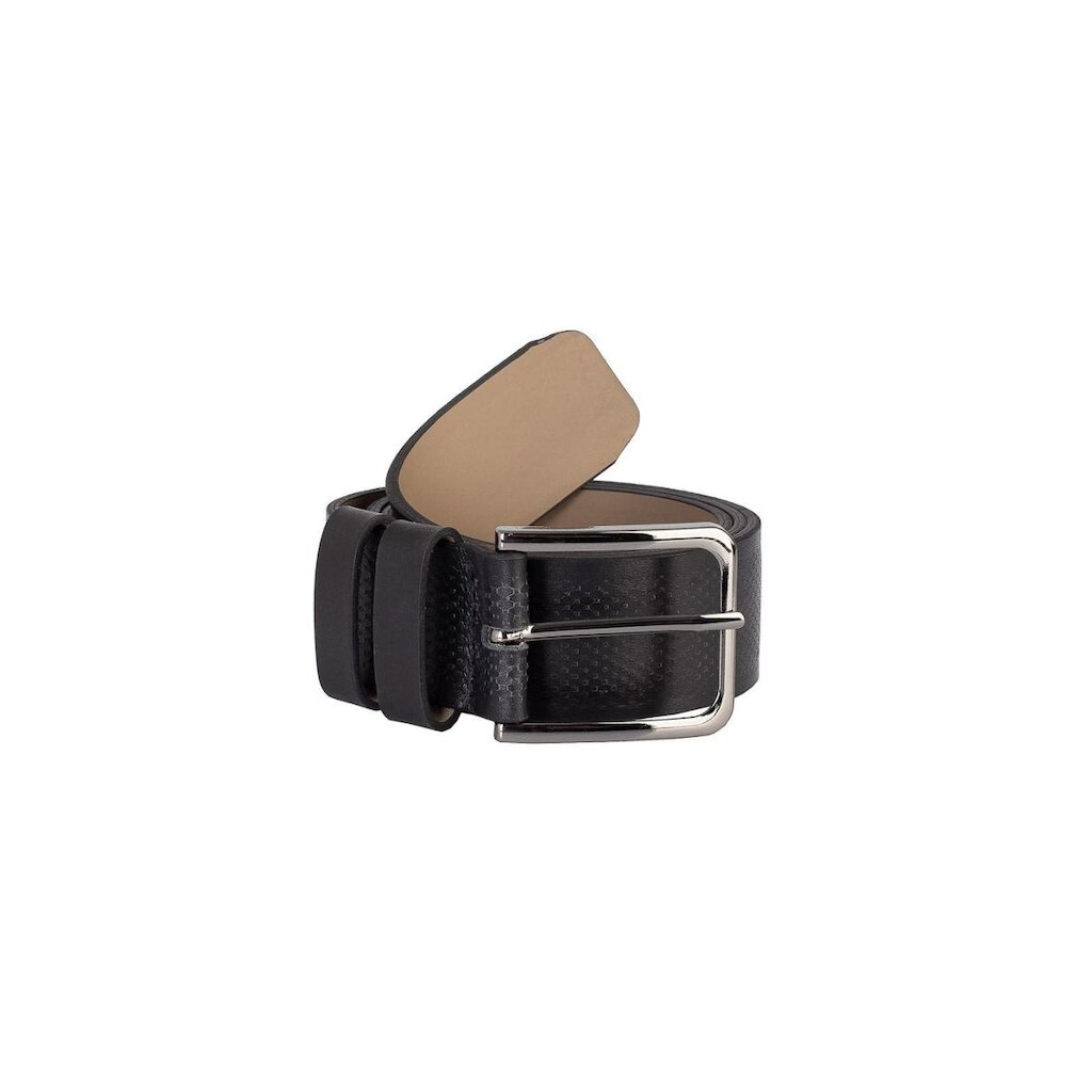 Cinto masculino de couro Theo - 105 - Preto