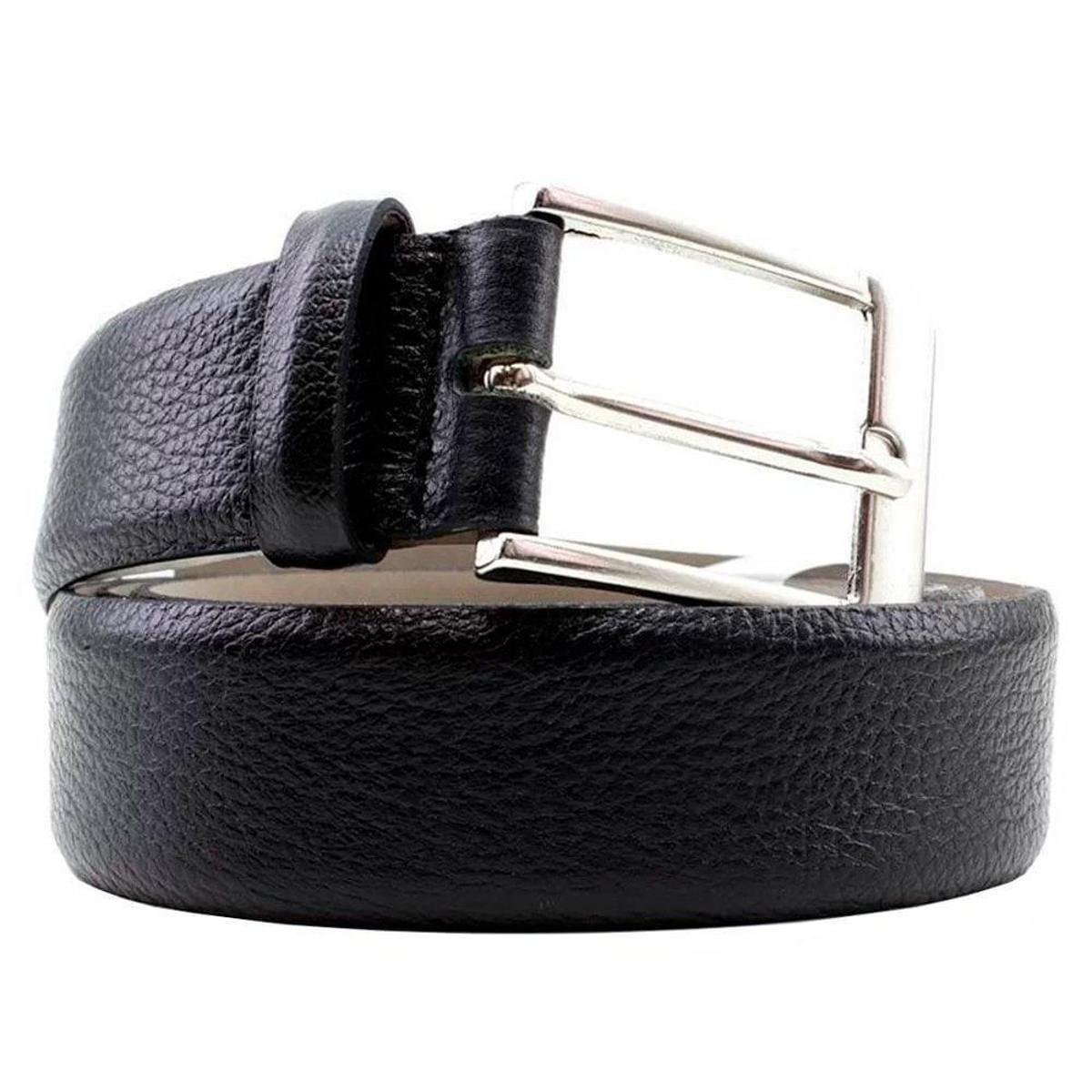 Cinto Masculino Fasolo Couro Social Preto Menor preço em Cinto Masculino Fasolo Couro Social Preto