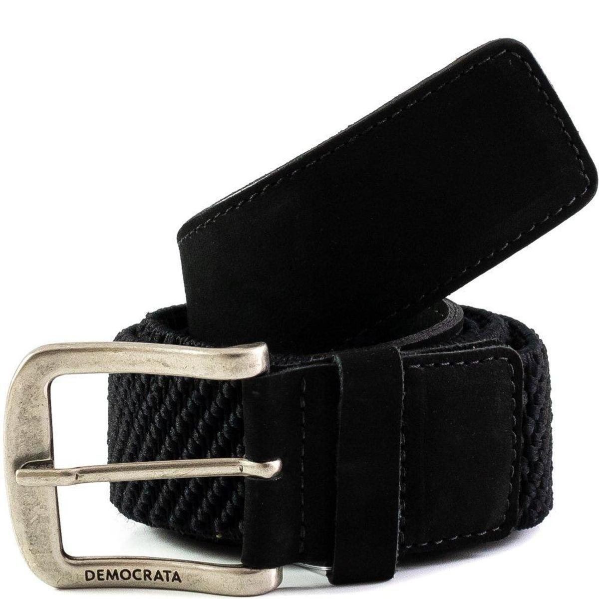 Cinto Masculino Largo Denim Democrata 0790 Menor preço em Cinto Masculino Largo Denim Democrata 0790