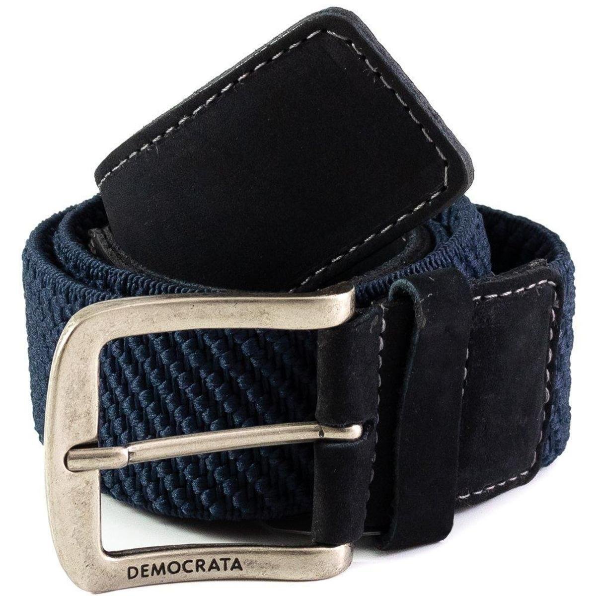 Cinto Masculino Largo Denim Democrata 0790 Menor preço em Cinto Masculino Largo Denim Democrata 0790
