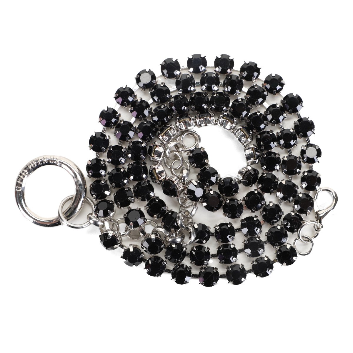 Cinto Santa Lolla Cristal Feminino - Preto Menor preço em Cinto Santa Lolla Cristal Feminino - Preto