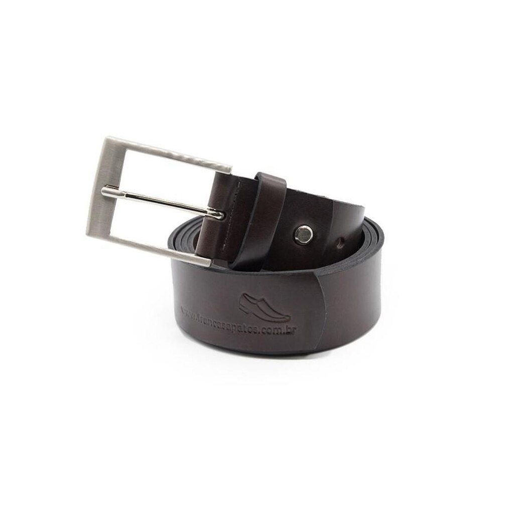 Cinto Social Youth Class Couro Cromo Argentino Masculino - 004020CRM