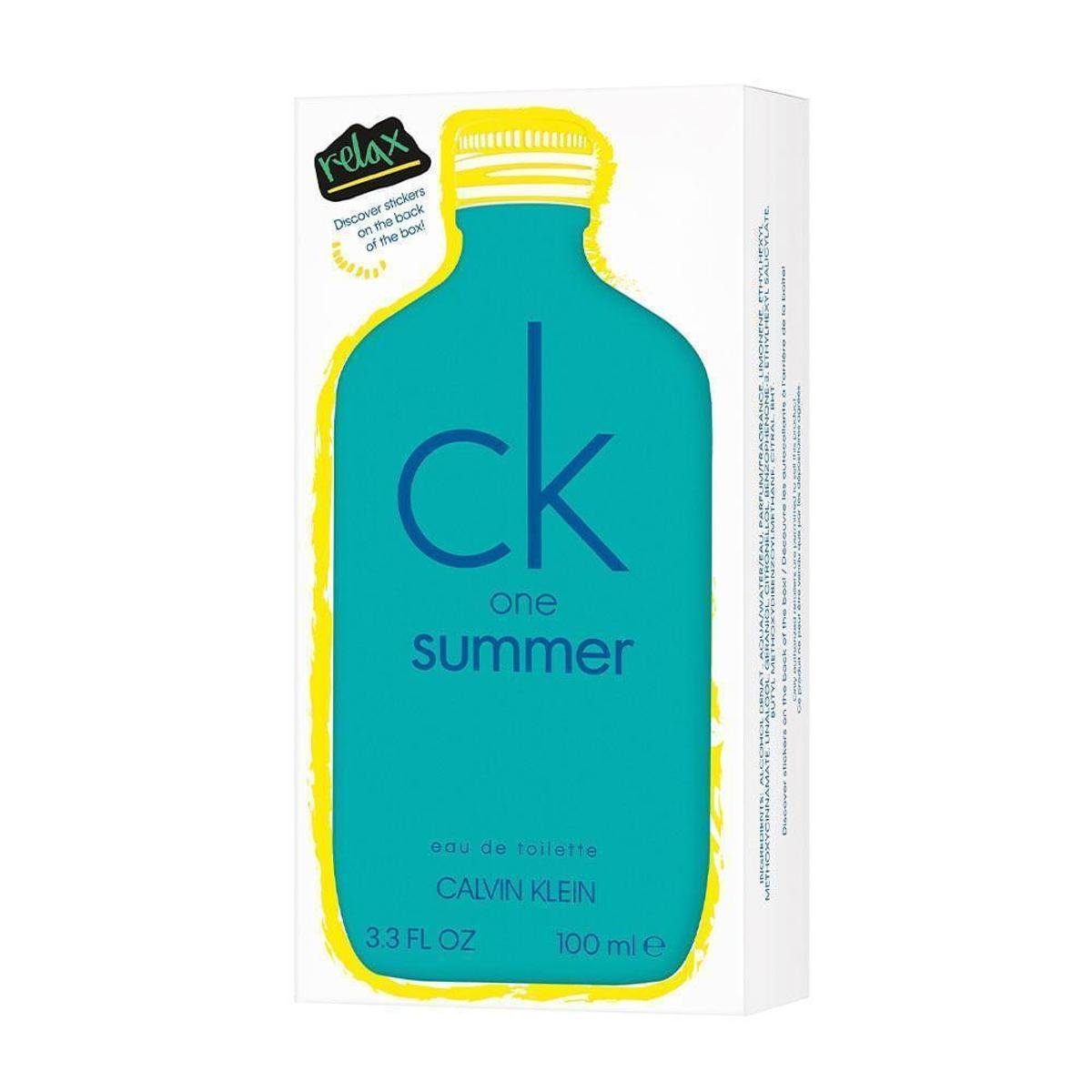 CK One Summer 20 Calvin Klein Perfume Masculino EDT 100ml - Incolor Menor preço em CK One Summer 20 Calvin Klein Perfume Masculino EDT 100ml - Incolor