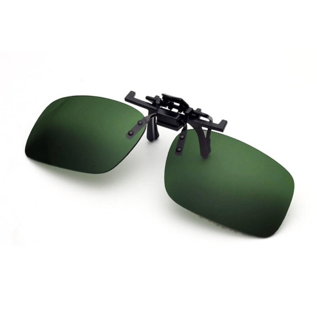 Clip On Adicional Sobrepor Armação Oculos De Sol Proteção UV400 Dirigir a Noite Pesca Praia