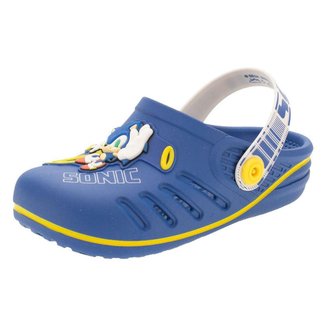 Clog Infantil Sonic Speed Grendene Kids - 22594 - Azul - 25