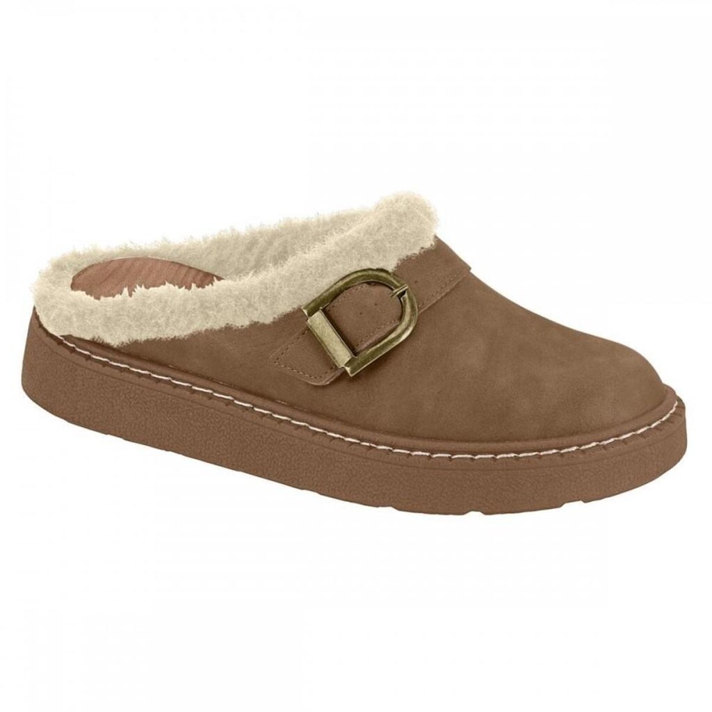 Clog Modare 7411.102 Detalhe em Pelinho Feminino