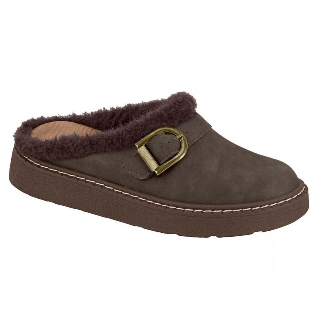 Clog Modare 7411.102 Detalhe em Pelinho Feminino