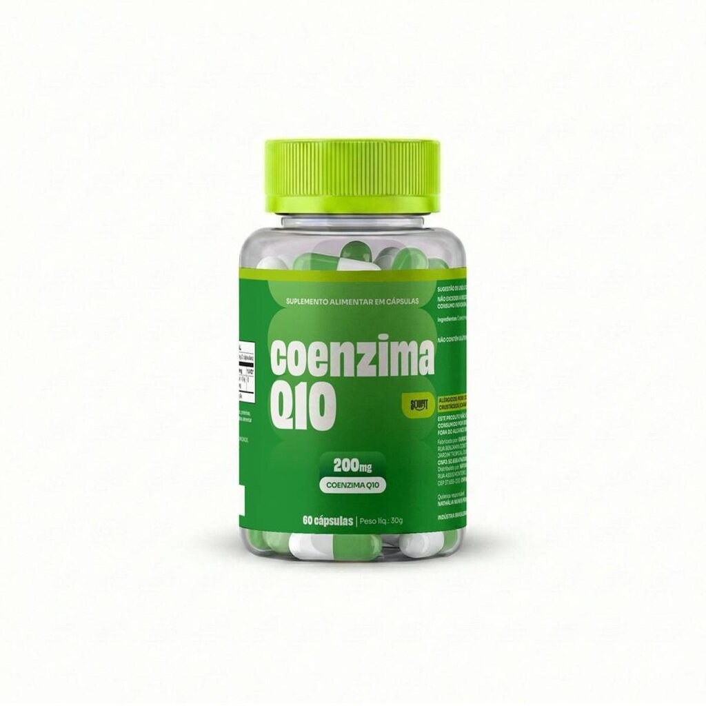 Coenzima Q10 200mg Soufit 60 Cápsulas Antioxidante
