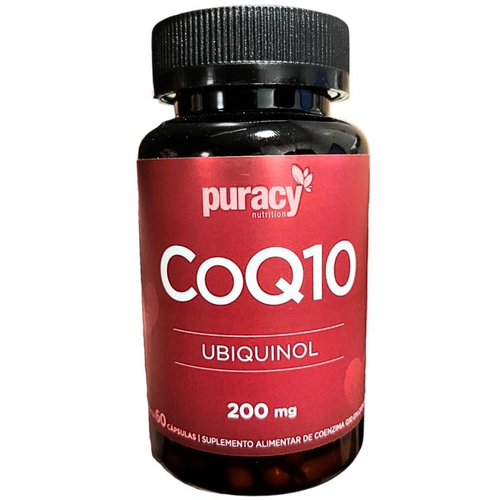 Coenzima Q10 Ubiquinol Energia Disposição Vitalidade 60 Caps