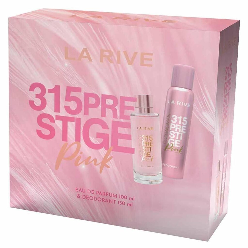 Coffret La Rive Kit - Perfume 315 Prestige Pink Feminino EDP + Desodorante Kit